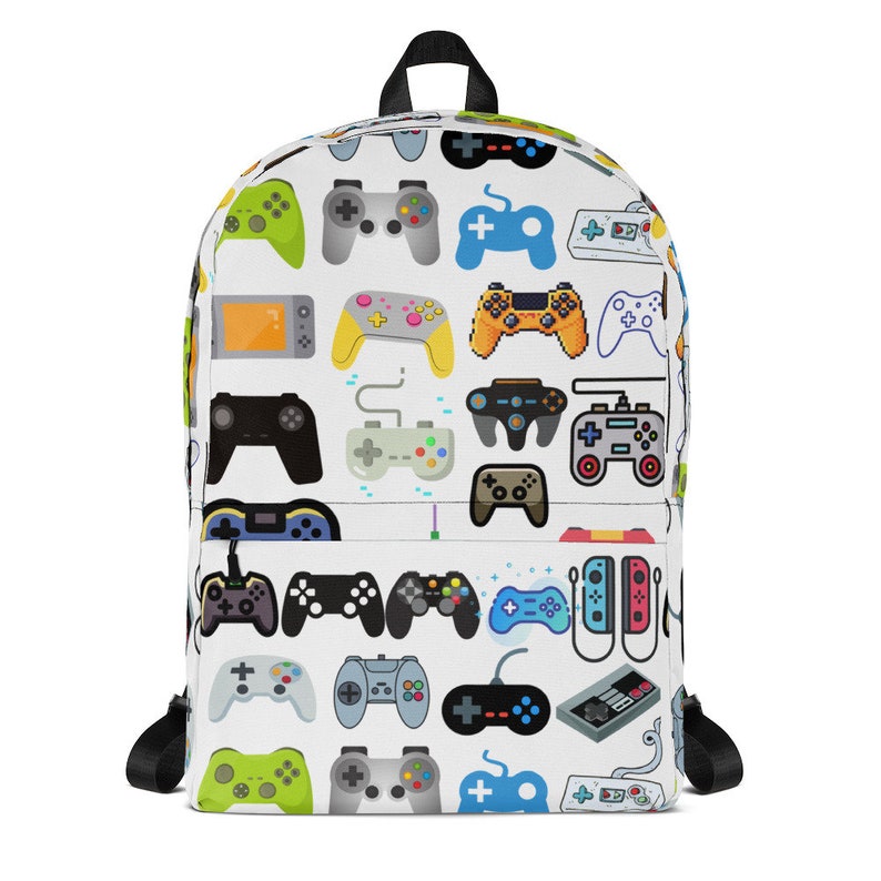 GAMING Backpack Controller Backpack Gamer Gift Video Game Etsy