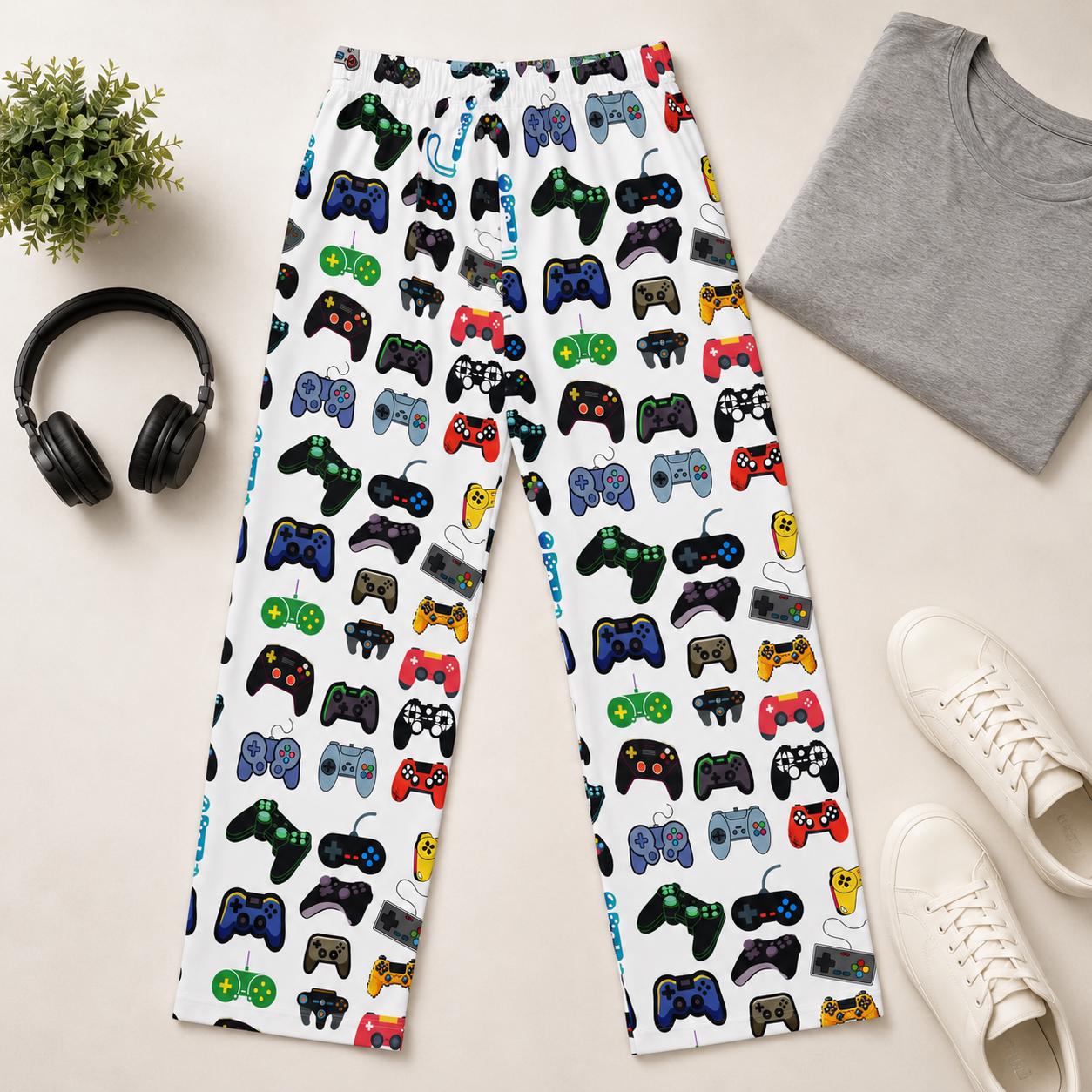 Game Controller Pajama Pants: Gamer Sleep Bottoms