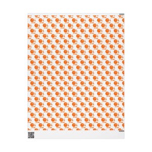 Personalized Basketball Wrapping Paper: Sports Fan Gift Wrap image 9