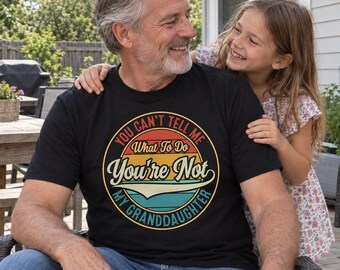 Funny Grandpa Sweatshirt: You Can't Tell Me What To Do Gift