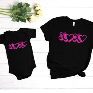 XOXO Shirt Girls Toddler Valentines Day Shirt Girls Valentine Tee Baby Girl Valentines Day Outfit for Kids School Shirts Cute Tee Youth Top image 3