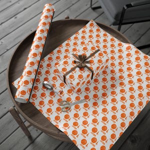Personalized Basketball Wrapping Paper: Sports Fan Gift Wrap image 5