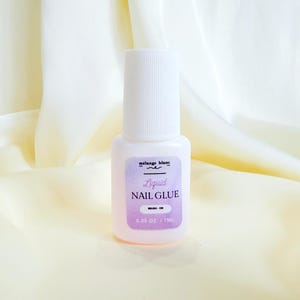 EXTRA press on nail glue, bottle nail glue with brush, nail glue, fake nail glue, press on glue, liquid nail glue, instant nail glue