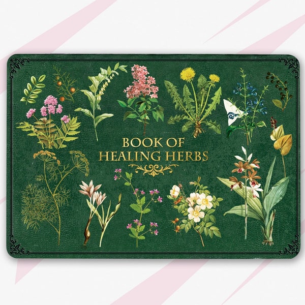 Herbs Macbook Air 13 M2 Case Macbook Pro 13 Case Herbology Book Macbook Pro 16 2023 Case Macbook Pro 14 M2 Case Macbook Pro 15 Case RA1677