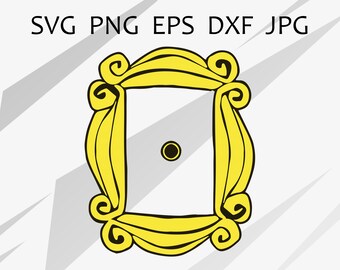Free Free 290 Friends Picture Frame Svg SVG PNG EPS DXF File