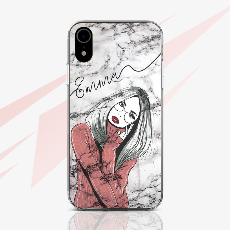 Black Marble Google Pixel 3A XL Case Personalized Pixel 3 Cover Protective Silicone Case Google Pixel XL 2 Case Monogram Plastic Case RA1449