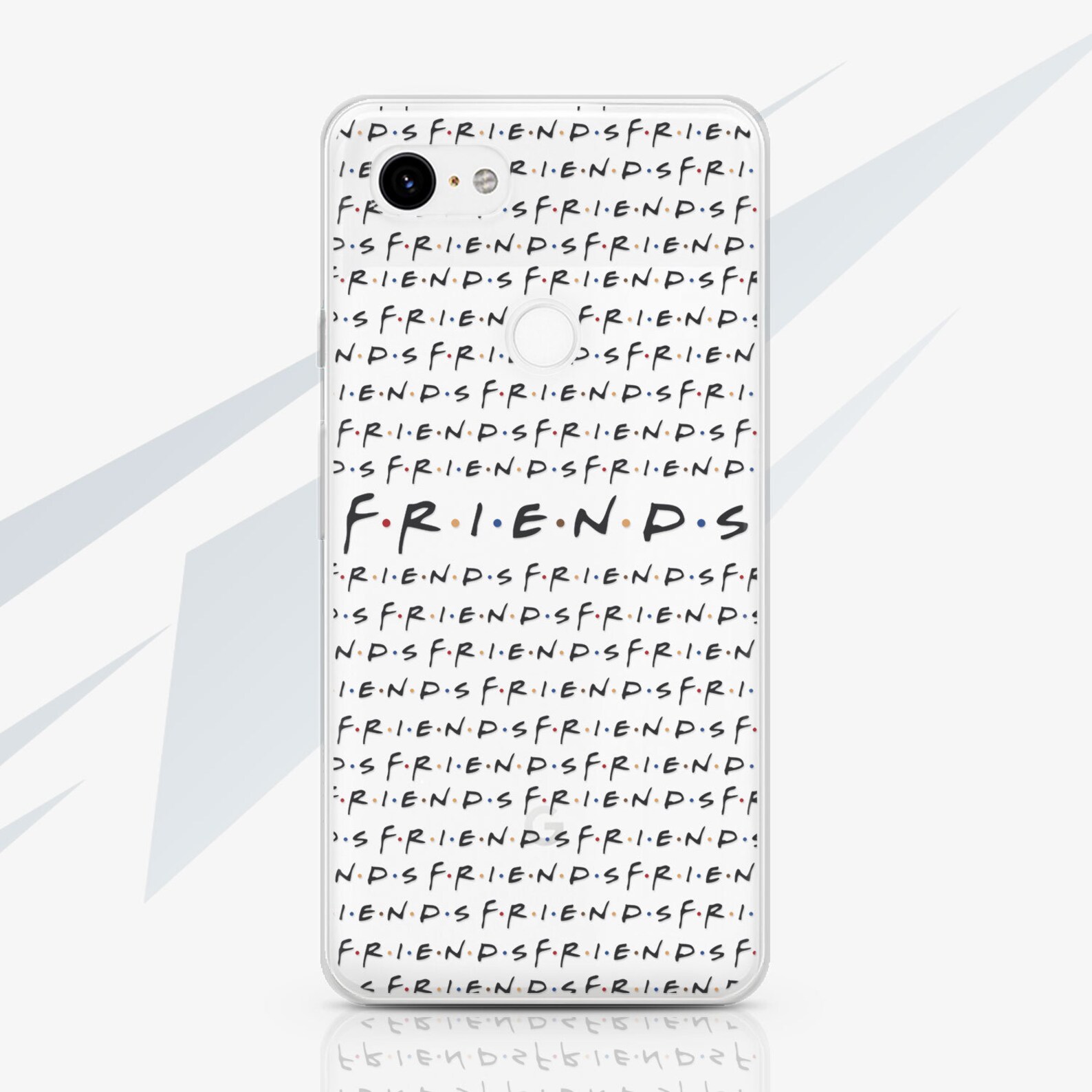 Iphone 13 Pro Case Clear Friends Print Iphone 13 Pro Max Clear Etsy