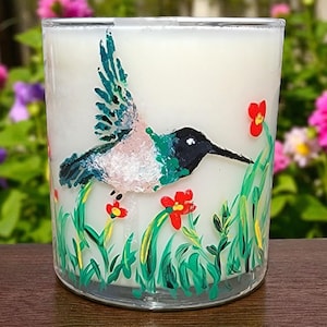 Hummingbird Candle