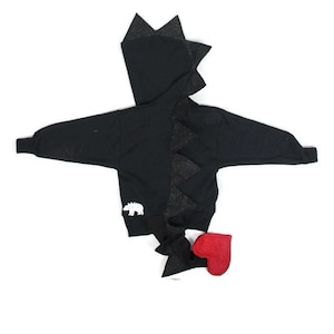 Black Dragon Costume With Tail -  toddler costume - Toothless costume - kids Christmas gift - How To Train Your Dragon Costume - Halloween