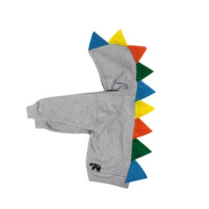 Colorful Dinosaur Hoodie for Children, toddler dinosaur hoodie, boy dino hoodie, kids dinosaur costume, dinosaur birthday party gift