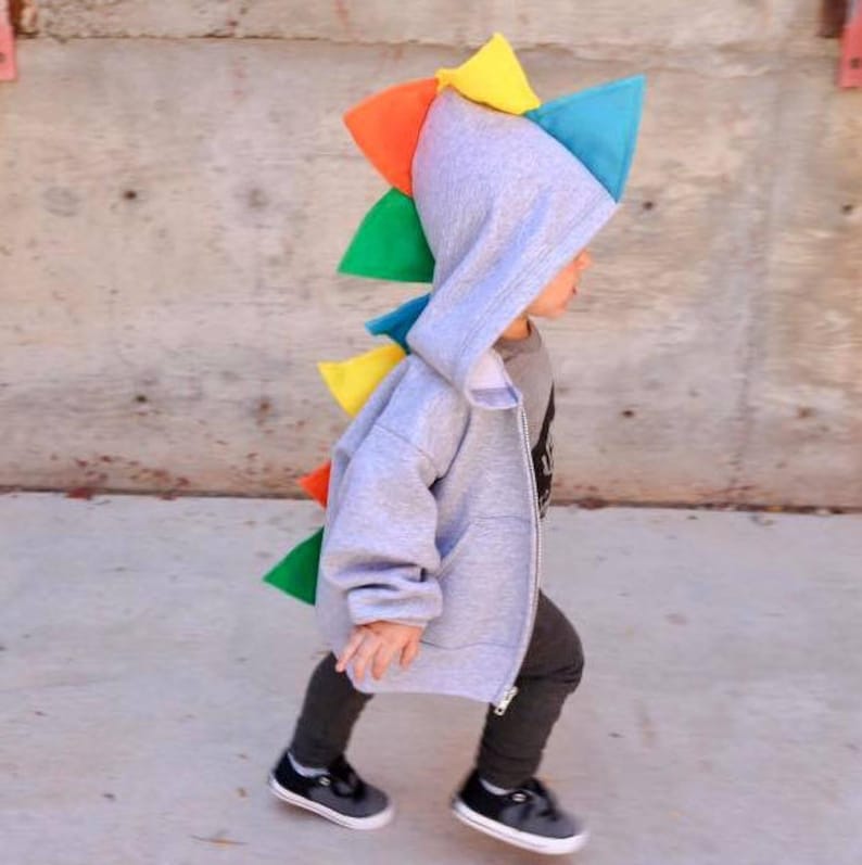 Toddler Sweatshirt Dino Hoodie Dinosaur Costume Pretend Etsy