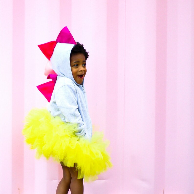 Girly Pink Dinosaur Hoodie / pink dinosaur / Halloween Etsy