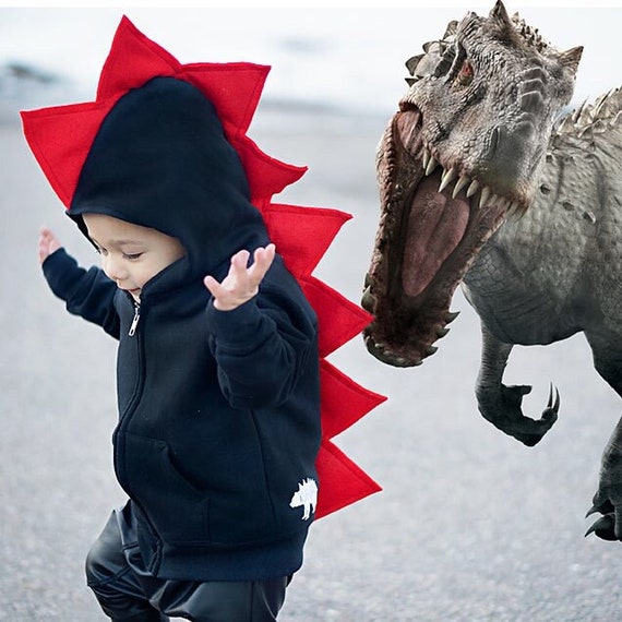 Toddler Dinosaur Hoodie Dino Hoodie Dinosaur Costume Kids Hoodie Dinosaur Birthday Party Present Grandson Gifts Etsy UK