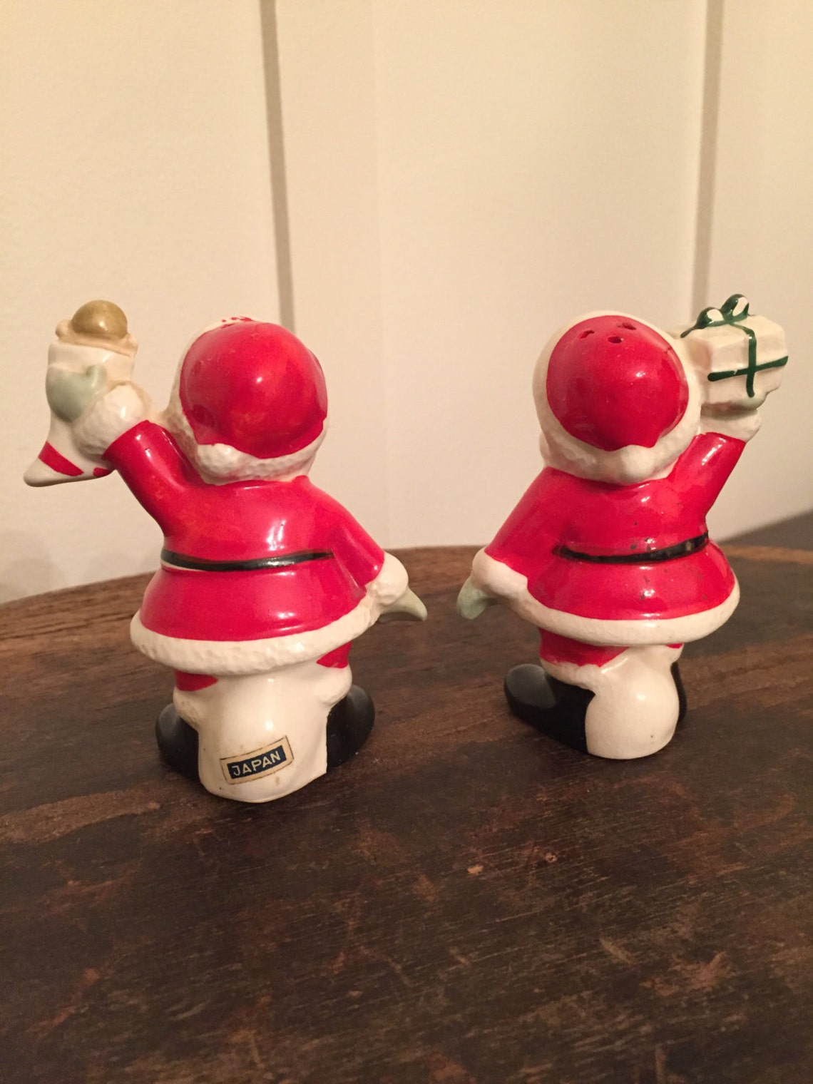 Vintage Norcrest Japan Santa Claus Salt and Pepper Shakers Etsy