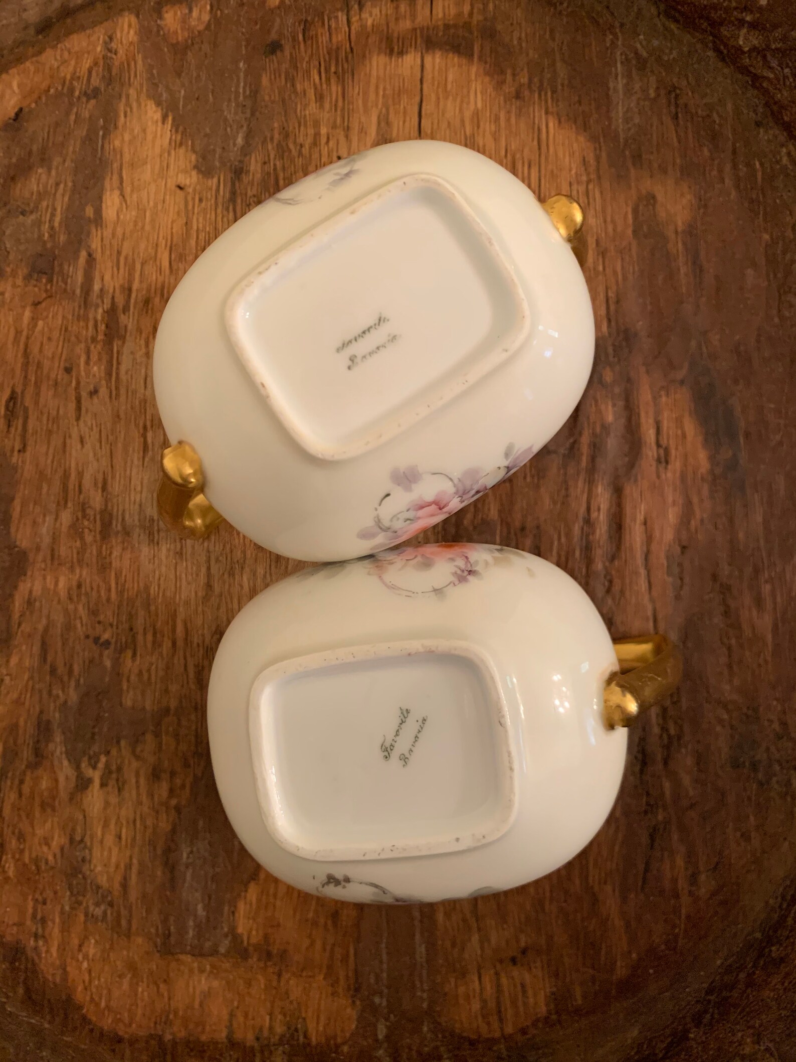 Vintage Favorite Bavaria Creamer and Sugar Bowl 2piece Set Etsy