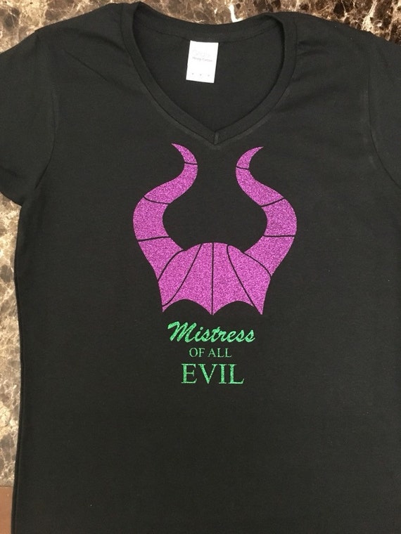 Maleficent Disney Maleficent Maleficent Shirt Custom | Etsy
