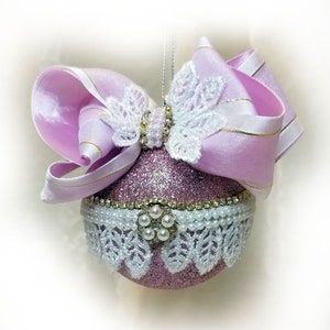 Handmade Christmas Ornaments,  Christmas Decorations, Christmas Tree Ornament, Christmas Toy, Tree Ornament,Rhinestone Christmas ornaments