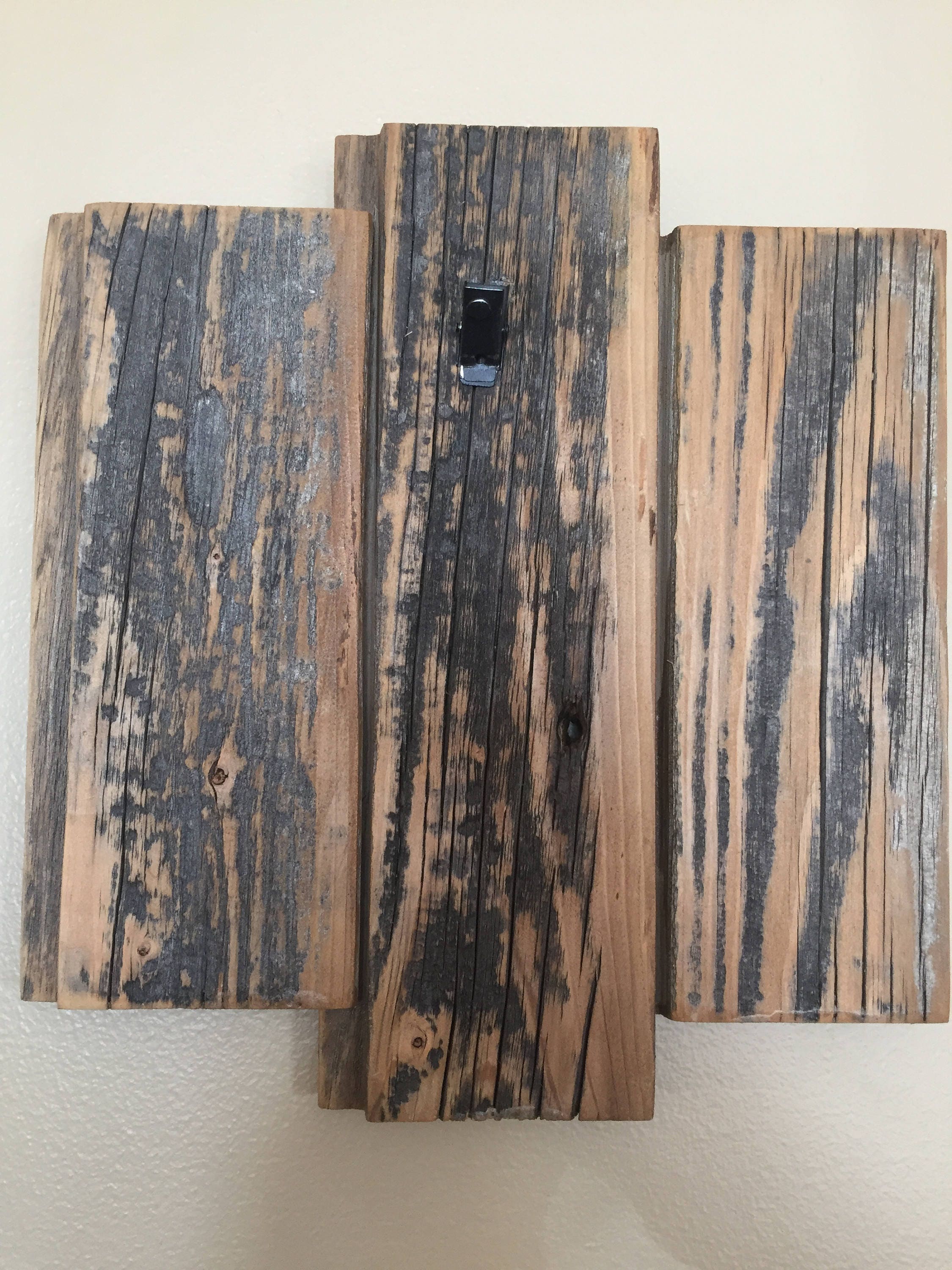 Rustic Barnwood Photo Wall Mount Boards Etsy