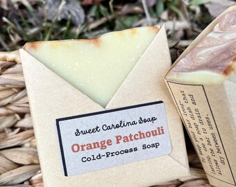 Orange Patchouli Bar Soap