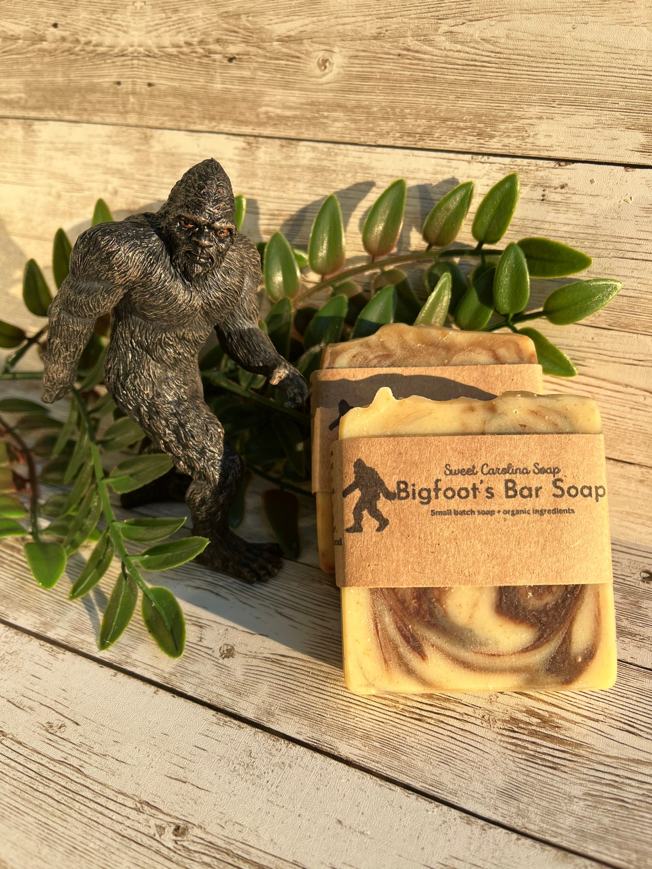 Sasquatch Bigfoot Body Wash Soap And Body Lotion Gift Set Travel Set  Collectible