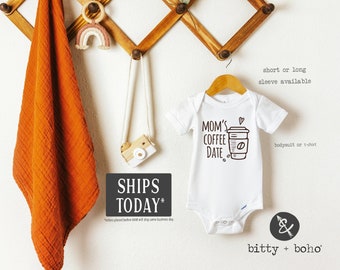 Coffee Baby Onesie®, Cute Baby Clothes, Baby Shower Gift, Baby Bodysuit, Coffee Onesie, Cute Onesies, Unisex Baby Clothes, Newborn Onesie