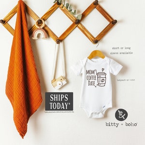 Coffee Baby Onesie®, Cute Baby Clothes, Baby Shower Gift, Baby Bodysuit, Coffee Onesie, Cute Onesies, Unisex Baby Clothes, Newborn Onesie