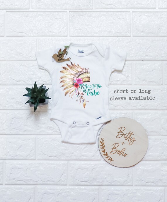new to the tribe onesie