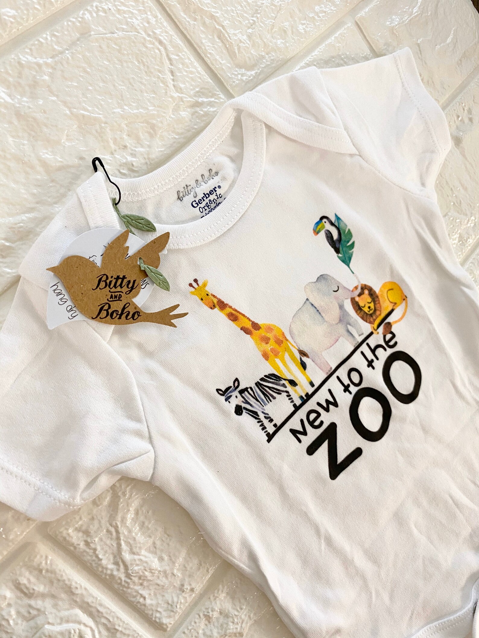 Zoo Onesie® Zoo Baby Shower Gift Unisex Baby Clothes Boho Etsy