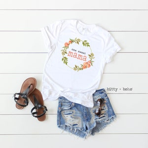 One Sweet Mama Shirt, One Sweet Peach Shirt, Matching Birthday Shirts, Mom of the Birthday Girl Shirt, Family Shirts, Peach Birthday Shirt