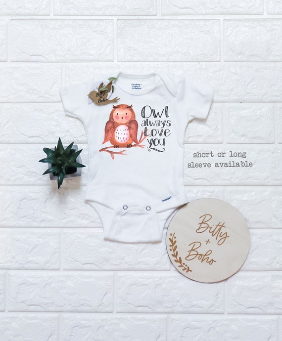 owl onesie baby