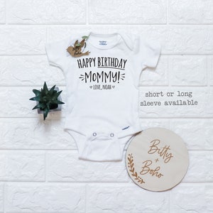 Alles Gute zum Geburtstag Mama Onesie®, Mama Body, Geburtstagsgeschenk für Mama, Mama Body, neue Mama Geschenk, alles Gute zum Geburtstag Geschenk von Baby, ich liebe meine Mama