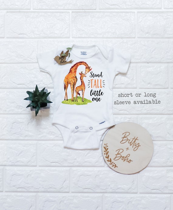 giraffe baby clothes