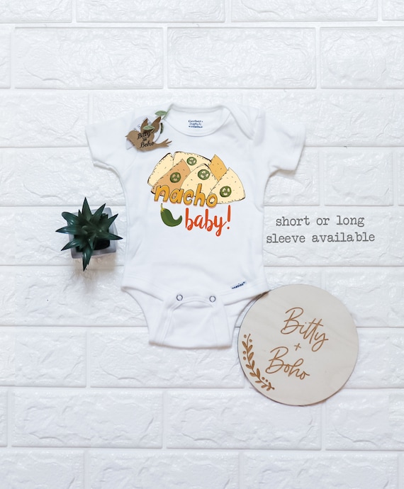 nacho baby onesie