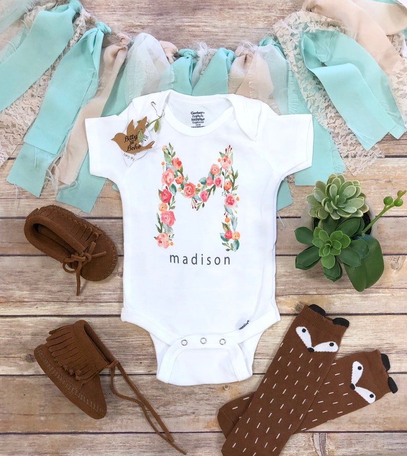 Custom Baby Onesie® Custom Onesie Personalized Baby Gift Etsy