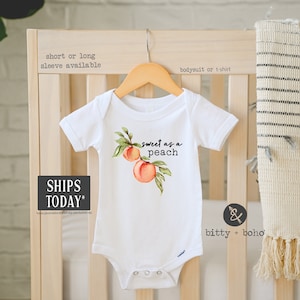Baby clothes with peaches clearance