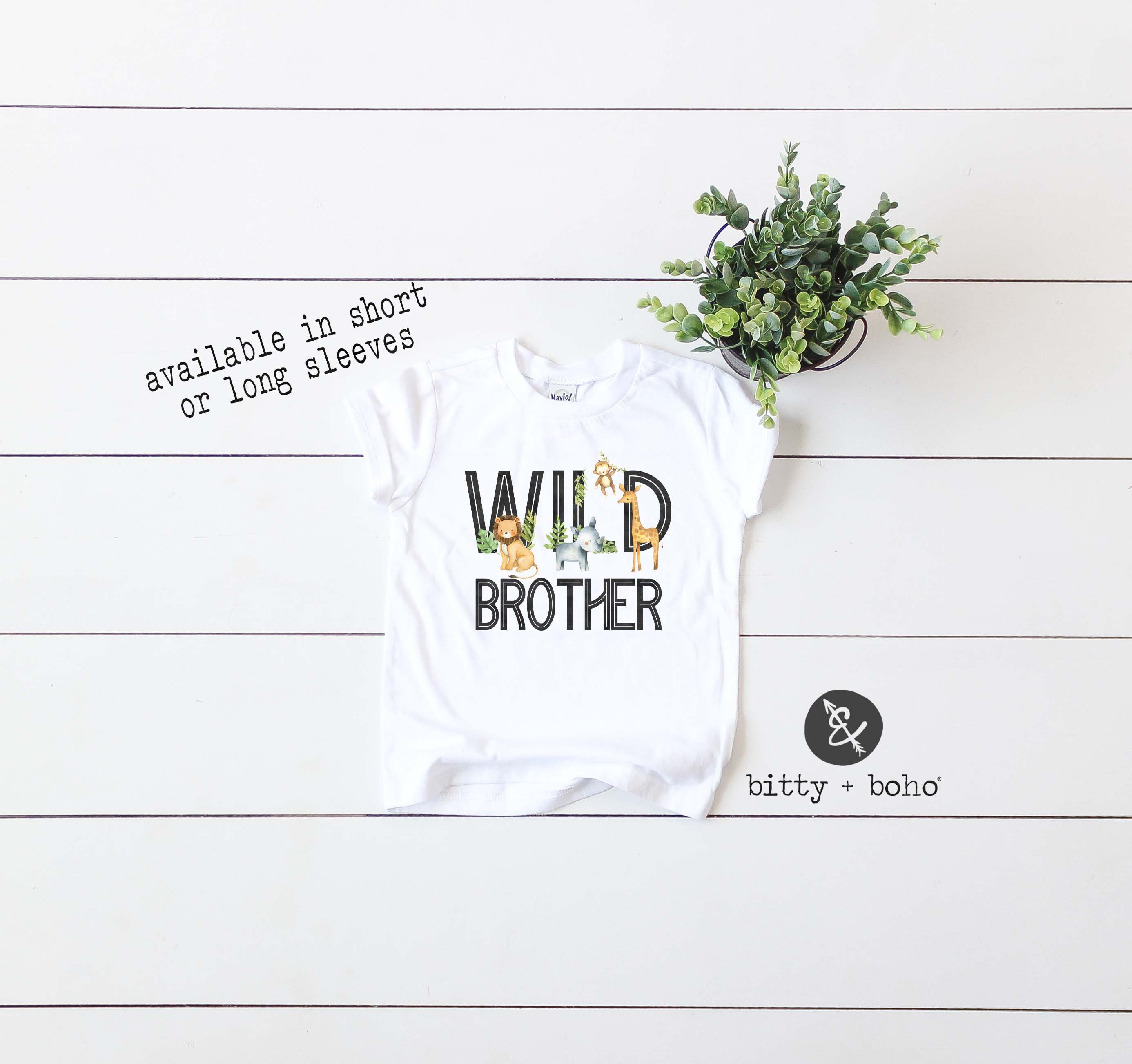 Buy Wild Brother Shirt, Brother of the Wild One Birthday