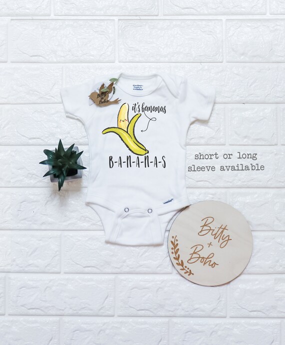banana onesie baby