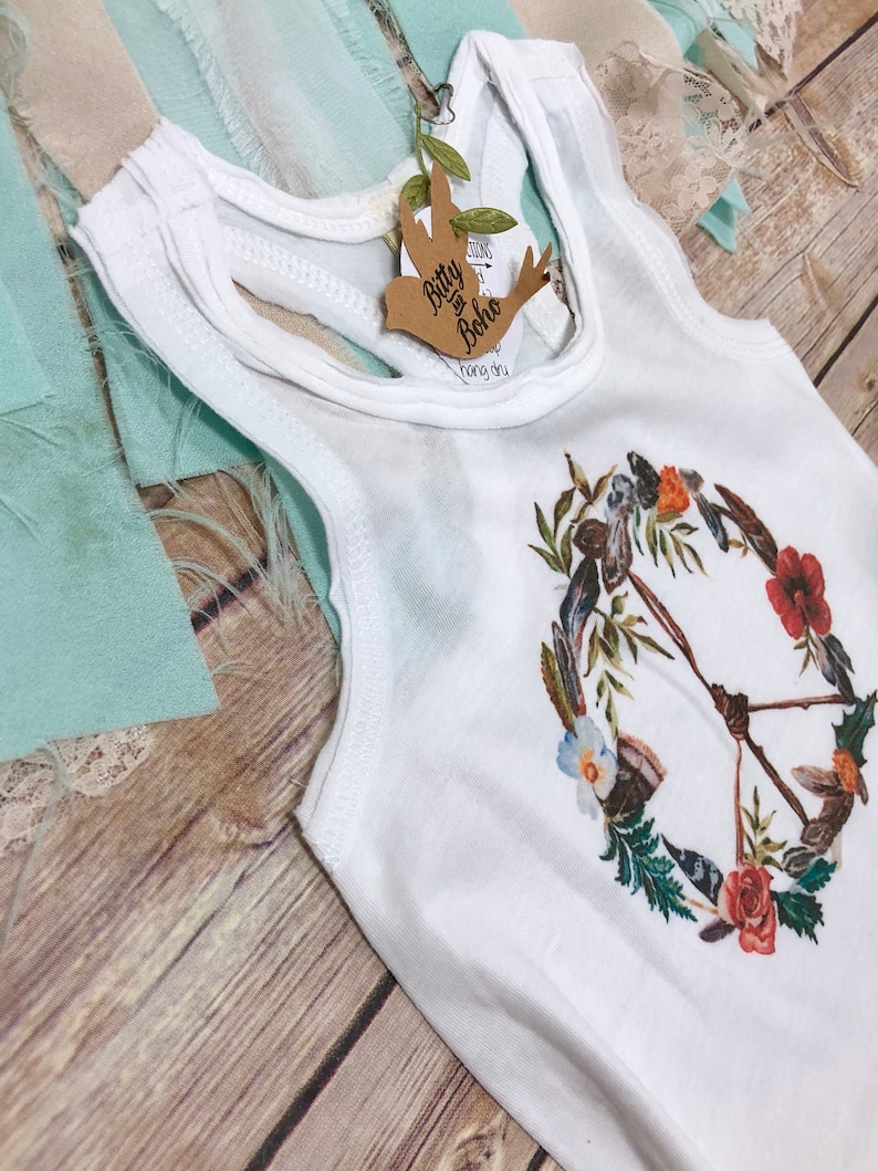 Boho Baby Dress Hippie Baby Dress Baby Girl Clothes Etsy