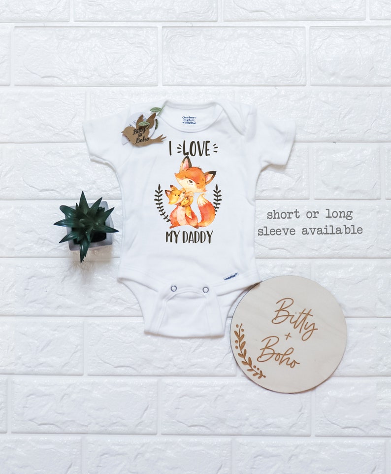 our first fathers day onesie