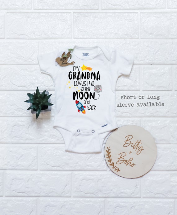 i love grandma baby clothes