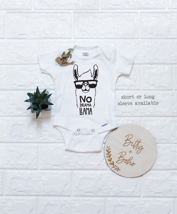 no drama llama onesie