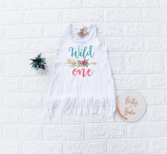 Lace Trim A-Line First Birthday Dress Wild One Outfit Wild One Dress Birthday Girl Birthday Dress First Birthday One Birthday Dress