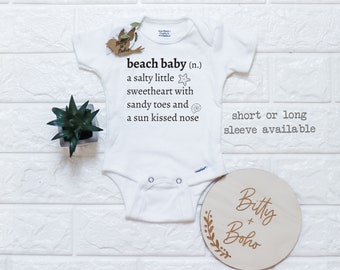 Beach Baby Onesie®, Boho Baby Clothes, Hipster Baby, Funny Baby Onesies, Baby Shower Gift, Baby Girl Clothing, Trendy Baby Clothes, Summer
