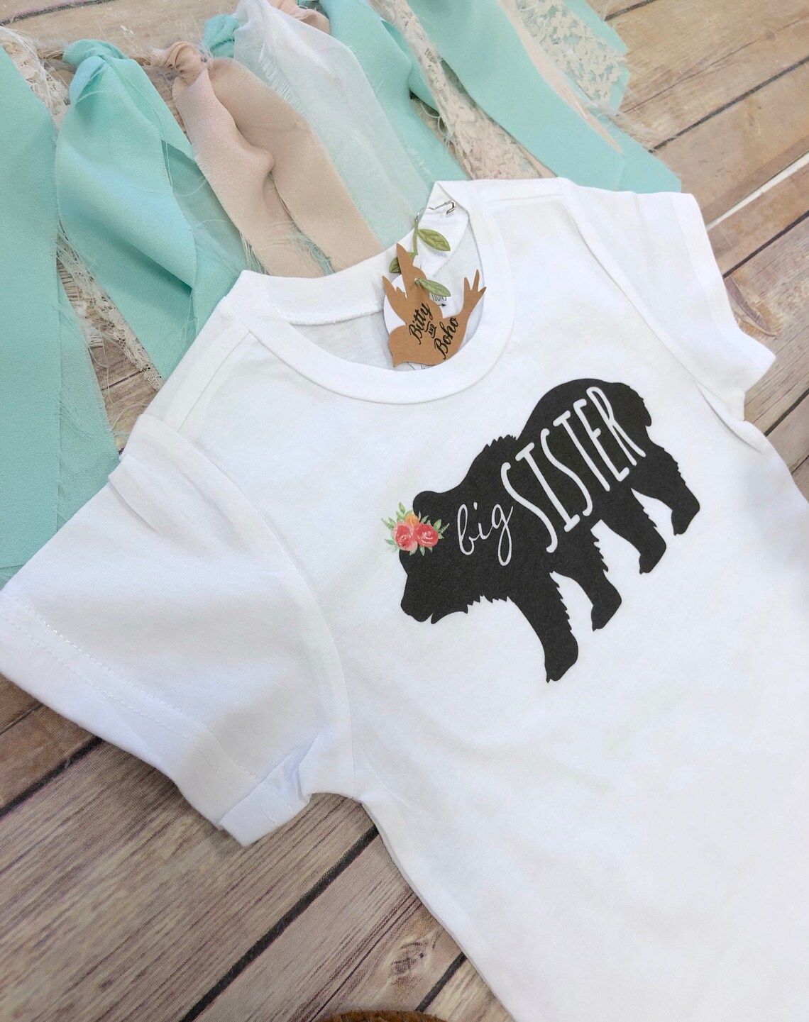 big sister bear shirt