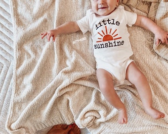 Little Sunshine Onesie®, Baby Shower Gift, Gender Neutral Baby Clothes, Unisex Baby Clothes, Sun Onesie, Little Sunshine Shirt, Hipster Baby