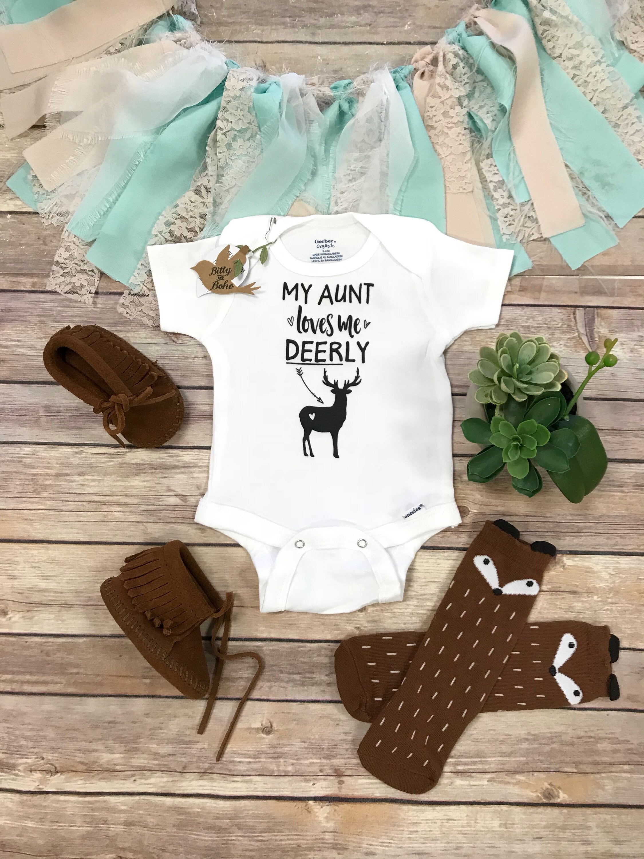 Deer Onesie® Baby Shower Gift Baby Boy Clothes Hunting Baby Etsy