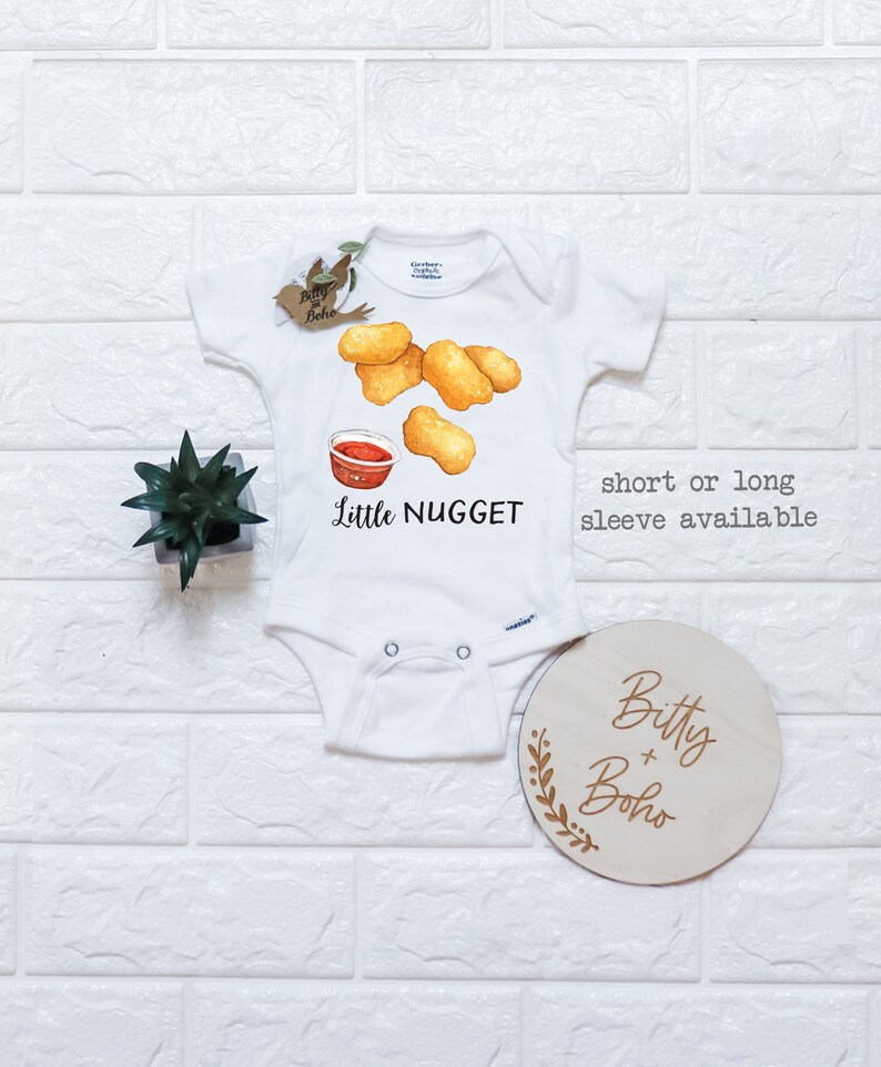 chicken nugget baby clothes