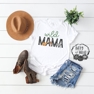 Wild Mama Shirt, Mama of the Wild One Shirt, Matching Birthday Shirts, Mom of the Birthday Girl Shirt, Family Shirts, Zoo Birthday Shirt