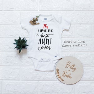 best aunt onesie