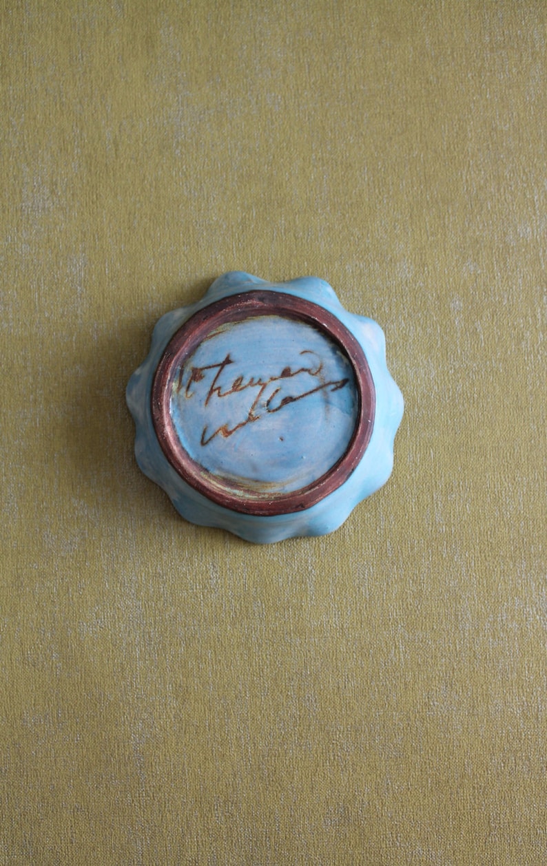 Ceramic from VALLAURIS France MC TREINEN 1960 vintage ceramic ceramic and pottery